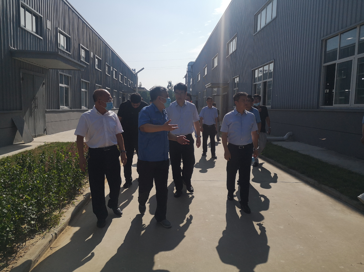 江苏省盐都会大丰区向导莅临ng电子游戏渭南工厂考察调研